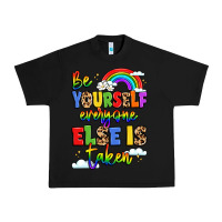 Black be yourself everyone else in taken Urban Heavy Tee - LillyAllenDesigns