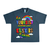 Midnight Navy be yourself everyone else in taken Urban Heavy Tee - LillyAllenDesigns