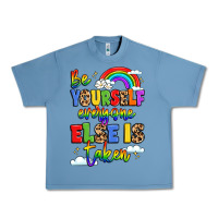 Pebble Blue be yourself everyone else in taken Urban Heavy Tee - LillyAllenDesigns