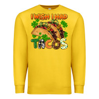 Lemon I wish i had tacos St. Patrick's day Premium Sweatshirt - FaDigitalArtStudio
