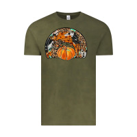 Vintage Olive western pumpkin fall rainbow Vintage Tee - JahusDesignShop