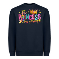 Navy the princess has arrived Heavyweight Sweatshirt - NancyCooperArtShop