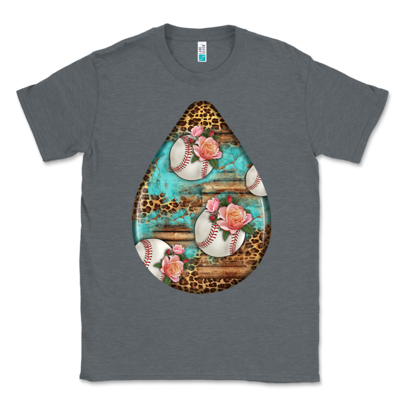 American Football And Western Roses Teardrop Classic Tee by BundleAndBundleShop | Teevron