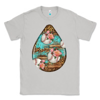 Moon Dust american football and western roses teardrop Classic Tee - BundleAndBundleShop