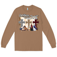Toasted Coconut Christmas Begins With Christ Long Sleeve Tee - Bettercallsaul