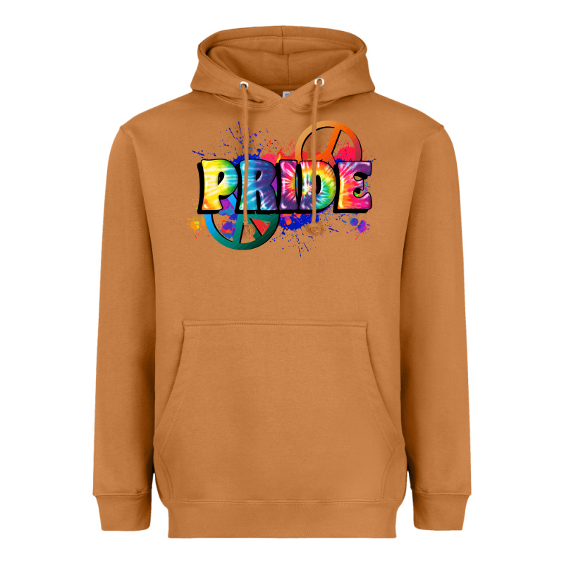 Hippie Pride Heavyweight Hoodie by FaDigitalArtStudio | Teevron