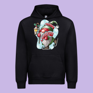 Merry Christmas Gnome Urban Hoodie Designed By Cowhidedigitalart