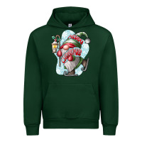 Foreset Green merry Christmas gnome Urban Hoodie - CowhideDigitalArt
