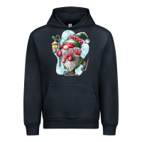 Navy merry Christmas gnome Urban Hoodie - CowhideDigitalArt
