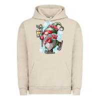 Pigment French Oak merry Christmas gnome Urban Hoodie - CowhideDigitalArt