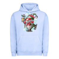 Pigment Grape Ice merry Christmas gnome Urban Hoodie - CowhideDigitalArt