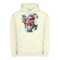 Pigment Pistachio merry Christmas gnome Urban Hoodie - CowhideDigitalArt