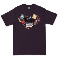 Plum teacher Premium Tee - MaliasSmallBusiness