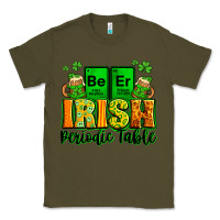 Army Green Beer Irish Periodic table St. Patrick's Classic Tee - LillyAllenDesigns