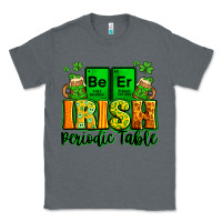 Charcoal Heather Beer Irish Periodic table St. Patrick's Classic Tee - LillyAllenDesigns