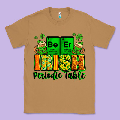 Beer Irish Periodic Table St. Patrick's Classic Tee Designed By Lillyallendesigns