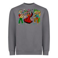Storm Mexican Skeletons Heavyweight Sweatshirt - texasbilliewilder