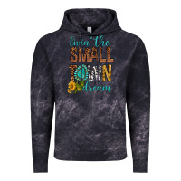 Cloud Black Living The Small Town Dream Vintage Hoodie - BundleAndBundleShop