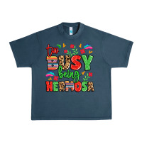 Midnight Navy too busy being hermosa Urban Heavy Tee - LillyAllenDesigns