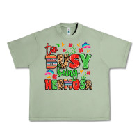 Oil Green too busy being hermosa Urban Heavy Tee - LillyAllenDesigns