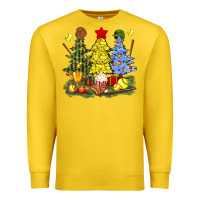 Lemon christmas with softball trees bbs Premium Sweatshirt - BundleAndBundleShop