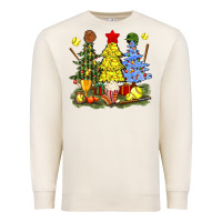 Sandshell christmas with softball trees bbs Premium Sweatshirt - BundleAndBundleShop
