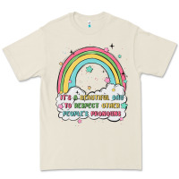 Bone beautiful day to respect pronouns Premium Tee - MaliasSmallBusiness