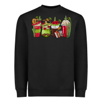 Black Mexico Coffee Cups Heavyweight Sweatshirt - texasbilliewilder