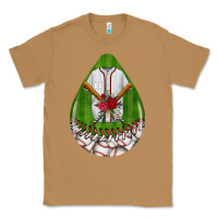 Toasted Coconut baseball and western roses teardrop  2 Classic Tee - BundleAndBundleShop