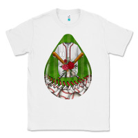 White baseball and western roses teardrop  2 Classic Tee - BundleAndBundleShop
