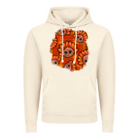 Vintage Artic Thanksgiving Turkey With Tartan Patch Vintage Hoodie - BundleAndBundleShop