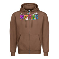 Chestnut Easter nurse Easter Day Zipper Hoodie - HowdyJamesFarm
