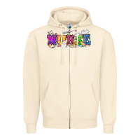 Sandshell Easter nurse Easter Day Zipper Hoodie - HowdyJamesFarm