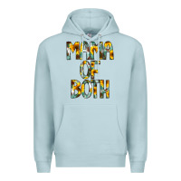 Blue Mist Mama of Both Premium Hoodie - CowCowDesign