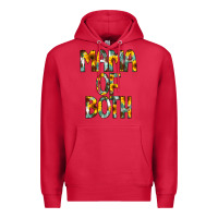 Cardinal Mama of Both Premium Hoodie - CowCowDesign