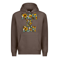 Coffee Mama of Both Premium Hoodie - CowCowDesign