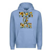Colony Blue Mama of Both Premium Hoodie - CowCowDesign