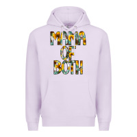 Lilac Mama of Both Premium Hoodie - CowCowDesign