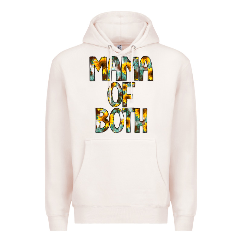 Mama Of Both Premium Hoodie by CowCowDesign | Teevron