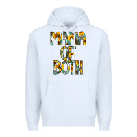 White Mama of Both Premium Hoodie - CowCowDesign
