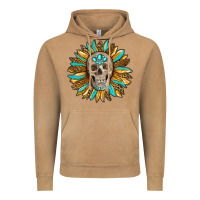 Vintage Camel sunflower with skull Vintage Hoodie - RanaPortraitStore