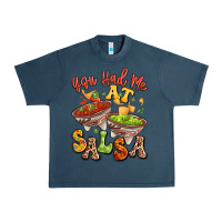 Midnight Navy you had me at salsa Urban Heavy Tee - LillyAllenDesigns