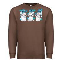 Chestnut snowman winter bbs Premium Sweatshirt - BundleAndBundleShop