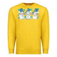 Lemon snowman winter bbs Premium Sweatshirt - BundleAndBundleShop