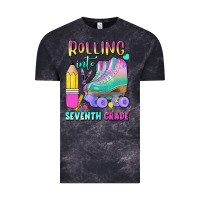 Cloud Black rolling into seventh grade Vintage Tee - BundleAndBundleShop