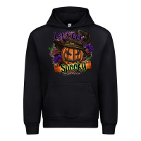 Black lets get spooky Urban Hoodie - SublimationCraftShop