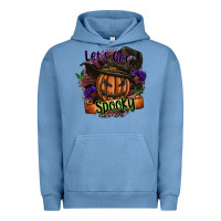 Pigment Pebble Blue lets get spooky Urban Hoodie - SublimationCraftShop