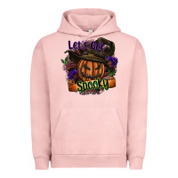 Pigment Salmon lets get spooky Urban Hoodie - SublimationCraftShop