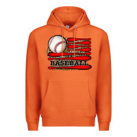 Carrot leopard baseball flag Premium Hoodie - JahusDesignShop