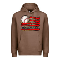 Chestnut leopard baseball flag Premium Hoodie - JahusDesignShop